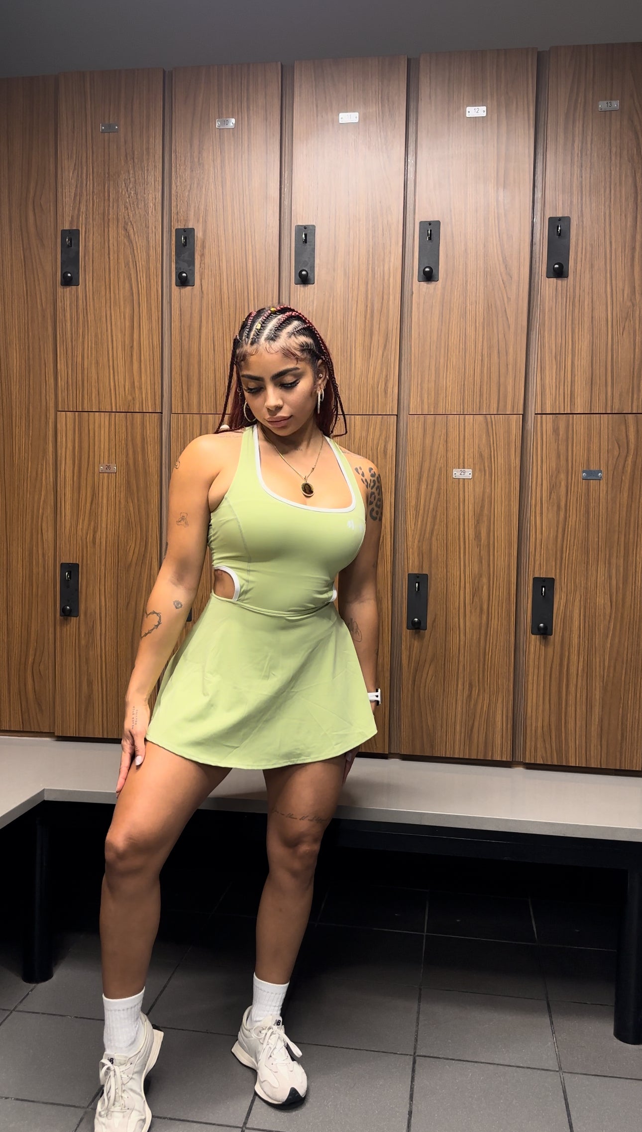 Women Sports Wear Quick Dry Workout Exercise One Piece Sexy Girls Tennis Dress