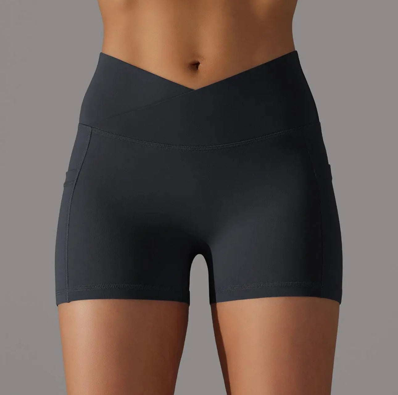 New Women Gym Scrunch Butt Fitness High Waist Gym Shorts